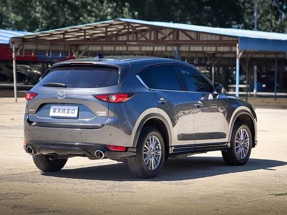 2021 Mazda CX-5 II Рестайлинг, серый - вид 4