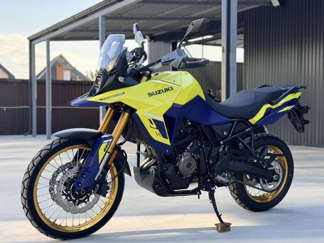 2023 Suzuki V-Strom 800DE, жёлтый, 1150000 рублей, вид 2