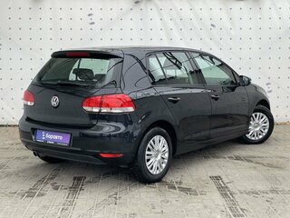 2011 Volkswagen Golf VI, чёрный, 790000 рублей, вид 4