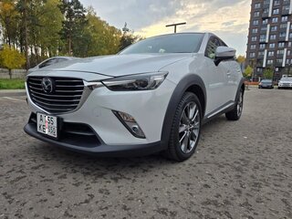 2017 Mazda CX-3 I, белый, 1720000 рублей, вид 2
