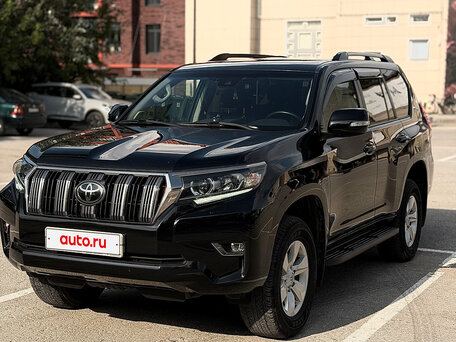 2022 Toyota Land Cruiser Prado 150 Series Рестайлинг 3, чёрный, 7500000 рублей, вид 1