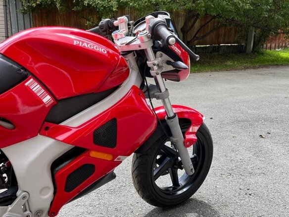 2008 Gilera DNA, красный, 125000 рублей - вид 15