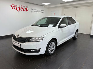 2019 Skoda Rapid I Рестайлинг, белый, 1418000 рублей, вид 1
