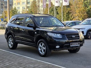 2007 Hyundai Santa Fe II, чёрный, 790000 рублей, вид 3