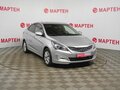 2016 Hyundai Solaris I Рестайлинг, серебристый - вид 3