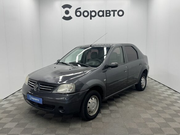 2007 Renault Logan I, серый, 249000 рублей