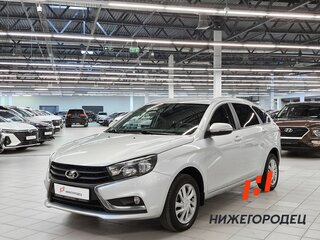 2018 Lada (ВАЗ) Vesta SW I, серебристый, 919000 рублей, вид 1