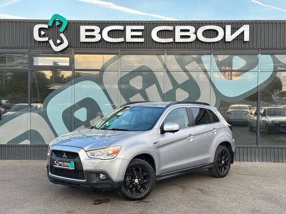 2011 Mitsubishi ASX I, серебристый, 1087000 рублей