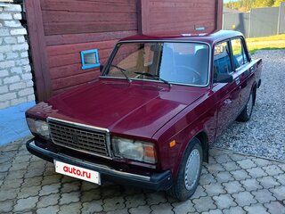 2000 Lada (ВАЗ) 2107, пурпурный, 250000 рублей, вид 1