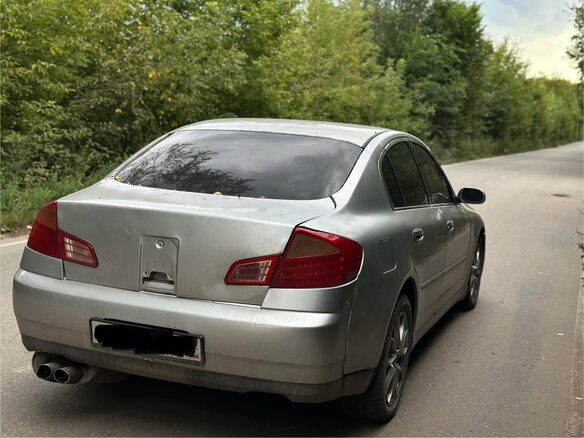 2003 Nissan Skyline XI (V35), серый - вид 3