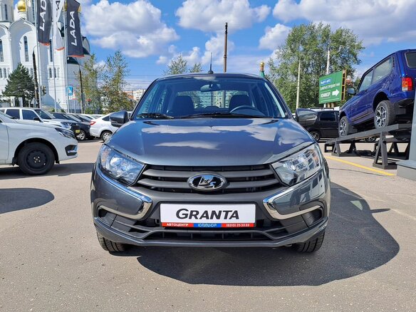 2026 Lada (ВАЗ) Granta I Рестайлинг, серый, 1229900 рублей - вид 8