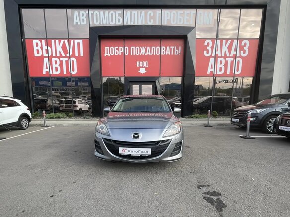 2010 Mazda 3 II (BL), серебристый, 890000 рублей - вид 1