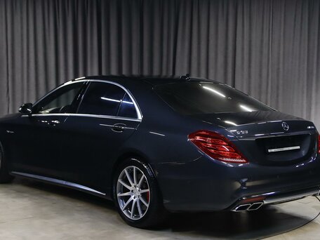 2015 Mercedes-Benz S-Класс AMG 63 AMG III (W222, C217), синий, 3899000 рублей, вид 4