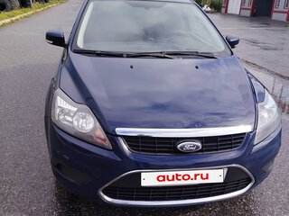 2010 Ford Focus II Рестайлинг, синий, 390000 рублей, вид 1