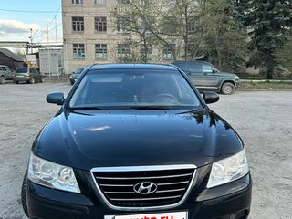 2008 Hyundai Sonata V (NF) Рестайлинг, чёрный, 600000 рублей, вид 1