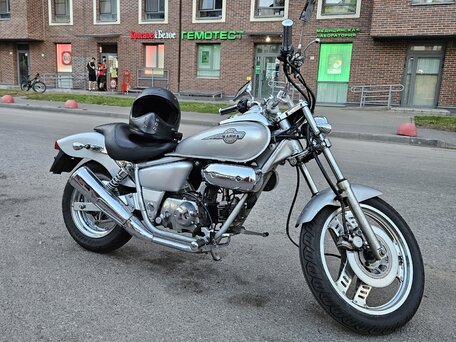 1997 Yamaha Vino 50, серебристый, 169999 рублей, вид 2
