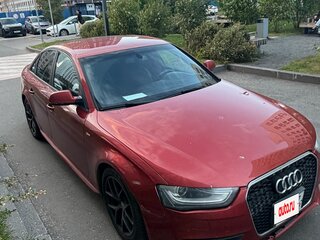 2012 Audi A4 IV (B8) Рестайлинг, красный, 1199000 рублей, вид 2