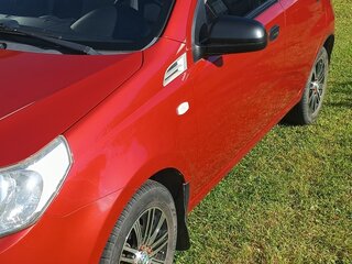 2009 Chevrolet Aveo I Рестайлинг, красный, 450000 рублей, вид 4