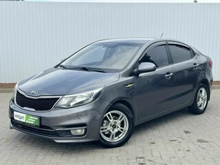 2015 Kia Rio III Рестайлинг, серый, 1049000 рублей, вид 1