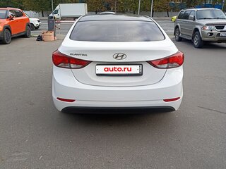 2014 Hyundai Elantra V (MD), белый, 705000 рублей, вид 4