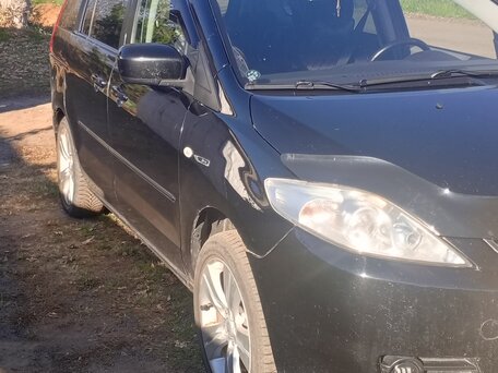 2007 Mazda 5 I (CR) Рестайлинг, чёрный, 500000 рублей, вид 2