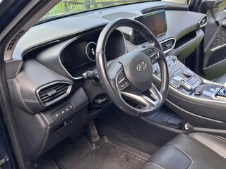 2021 Hyundai Santa Fe IV Рестайлинг, синий, 2700000 рублей, вид 3