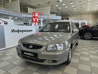 2008 Hyundai Accent ТагАЗ II, бежевый, 379000 рублей, вид 2
