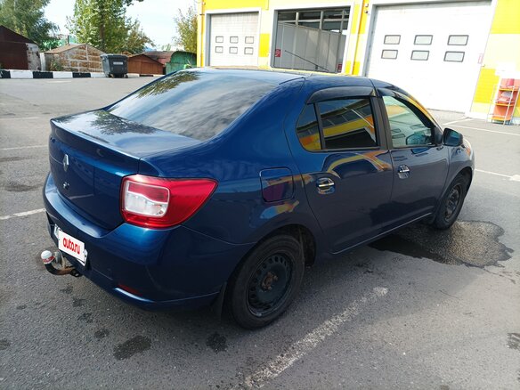 2015 Renault Logan II, синий, 675000 рублей - вид 5