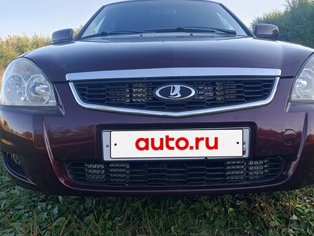 2011 Lada (ВАЗ) Priora I, пурпурный, 300000 рублей, вид 2