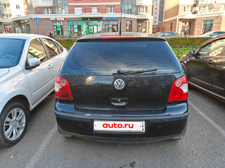 2002 Volkswagen Polo IV, чёрный, 190000 рублей, вид 3