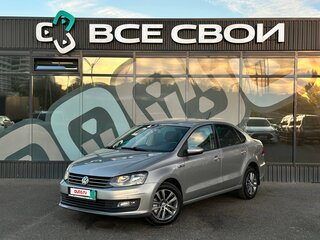 2019 Volkswagen Polo V Рестайлинг, серебристый, 1417000 рублей, вид 1