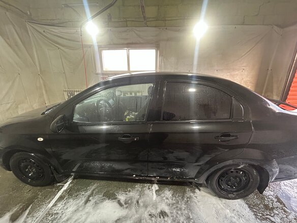 2007 Chevrolet Aveo I Рестайлинг, чёрный, 200000 рублей - вид 5