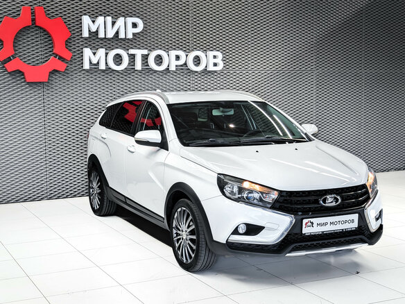 2018 Lada (ВАЗ) Vesta SW Cross I, белый, 999000 рублей - вид 2