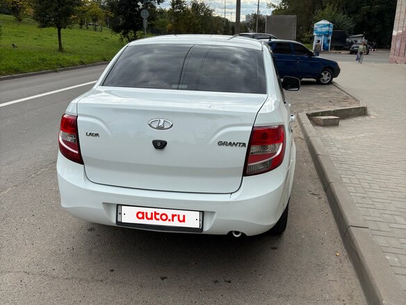 2018 Lada (ВАЗ) Granta I, белый, 500000 рублей - вид 5