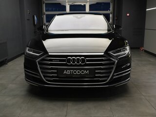 2019 Audi A8 55 TFSI IV (D5), чёрный, 4457000 рублей, вид 2