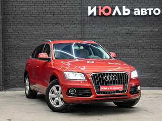 2013 Audi Q5 I (8R) Рестайлинг, красный, 1700000 рублей, вид 4