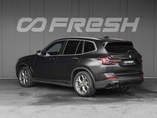 2021 BMW X3 30i xDrive III (G01) Рестайлинг, чёрный, 4900000 рублей, вид 2
