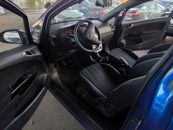 2008 Opel Corsa D, синий, 325000 рублей - вид 4