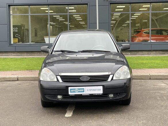 2009 Lada (ВАЗ) Priora I, чёрный, 235000 рублей - вид 1