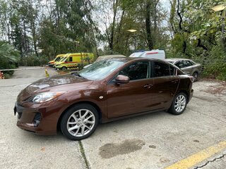 2012 Mazda 3 II (BL) Рестайлинг, коричневый, 860000 рублей, вид 4
