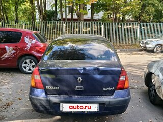 2003 Renault Symbol I Рестайлинг, синий, 245000 рублей, вид 3