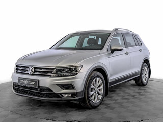 2017 Volkswagen Tiguan II, серебристый, 1925000 рублей, вид 1