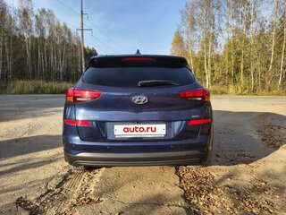 2020 Hyundai Tucson III Рестайлинг, синий, 2600000 рублей, вид 4