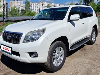 2013 Toyota Land Cruiser Prado 150 Series, белый, 3100000 рублей, вид 2