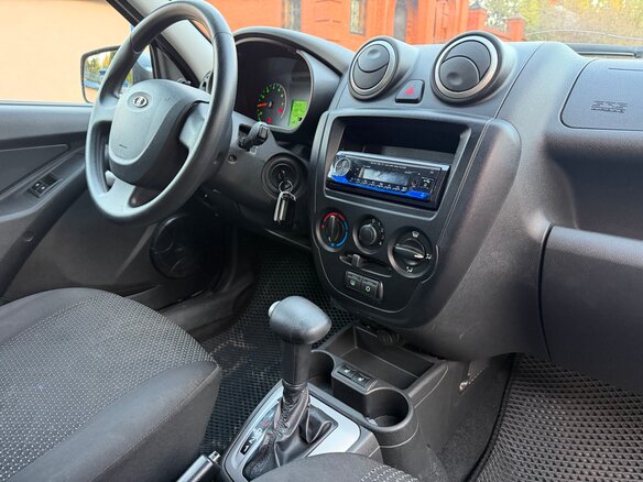 2012 Lada (ВАЗ) Granta I, голубой - вид 10