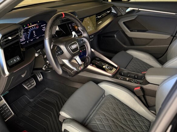 2021 Audi S3 IV (8Y), чёрный - вид 5