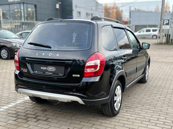 2023 Lada (ВАЗ) Granta Cross I Рестайлинг, чёрный, 855000 рублей - вид 4
