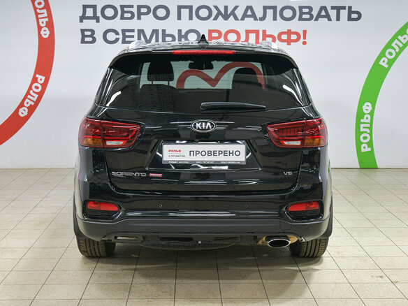 2018 Kia Sorento III Prime Рестайлинг, чёрный - вид 4