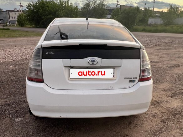 2010 Toyota Prius JDM II Рестайлинг (XW20), белый, 420000 рублей - вид 7
