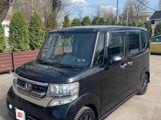2015 Honda N-BOX I Рестайлинг, чёрный, 610000 рублей, вид 1